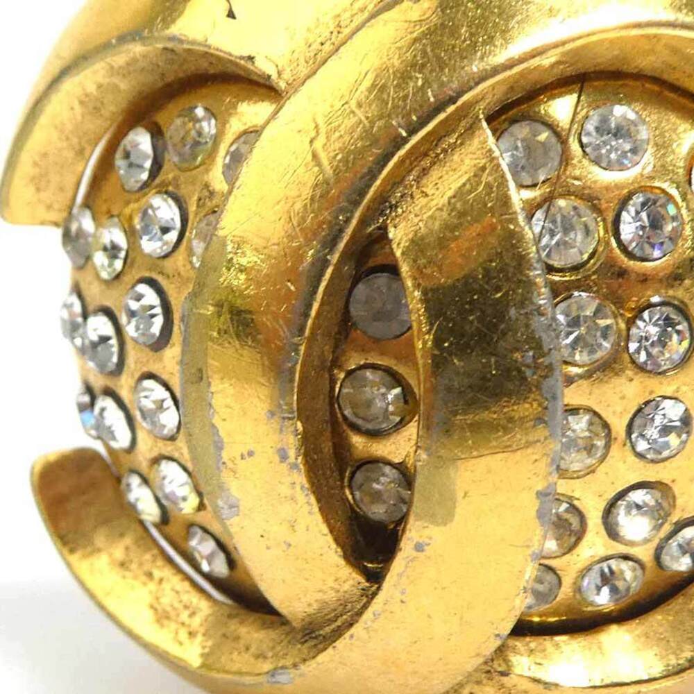 Chanel Cc Logo Clip-On Earrings Metal #247047C68B - Picture 8 of 9